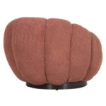 ΠΟΛΥΘΡΟΝΑ ΠΕΡΙΣΤΡΕΦΟΜΕΝΗ GRYMM HM9601.02 ΡΟΖ ΜΠΟΥΚΛΕ-ΜΑΥΡΗ ΜΕΤΑΛ. ΒΑΣΗ 90x93x65Υεκ.