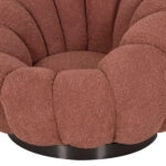 ΠΟΛΥΘΡΟΝΑ ΠΕΡΙΣΤΡΕΦΟΜΕΝΗ GRYMM HM9601.02 ΡΟΖ ΜΠΟΥΚΛΕ-ΜΑΥΡΗ ΜΕΤΑΛ. ΒΑΣΗ 90x93x65Υεκ.