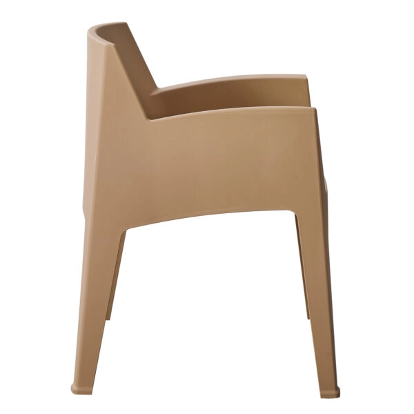 ΠΟΛΥΘΡΟΝΑ ΠΟΛΥΠΡΟΠΥΛΕΝΙΟΥ SLEEK HM6370.03 ΚΑΠΟΥΤΣΙΝΟ 57x56x82,5Υεκ.