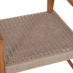 ΠΟΛΥΘΡΟΝΑ ΤΡΑΠΕΖΑΡΙΑΣ ROBIN HM18351 ΞΥΛΟ TEAK & ΣΧΟΙΝΙ VIRO ΦΥΣΙΚΟ 53,5x60x78Υεκ