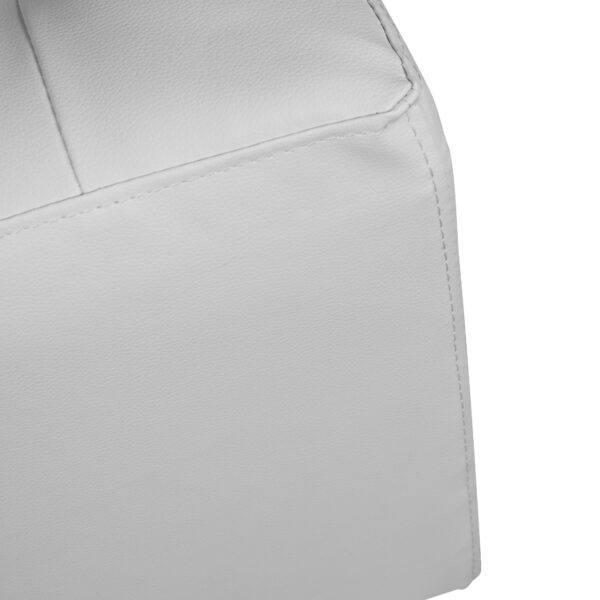 ΣΚΑΜΠΩ 37Χ37Χ35εκ ΜΕ PU ΛΕΥΚΟ PUNK HM264.02