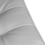 ΣΚΑΜΠΩ 37Χ37Χ35εκ ΜΕ PU ΛΕΥΚΟ PUNK HM264.02