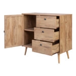 Μπουφές Oslo σε sonoma απόχρωση 85x39x79εκ