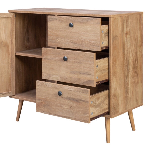 Μπουφές Oslo σε sonoma απόχρωση 85x39x79εκ