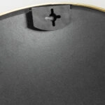 ROUNDY ΚΑΘΡΕΠΤΗΣ ΤΟΙΧΟΥ ΧΡΥΣΟ 80x80cm