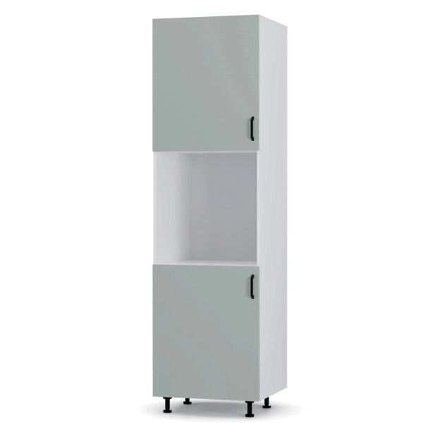 Modest Στήλη Κουζίνας Γκρι 60x57x214cm