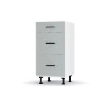 Modest Κάτω Ντουλάπι Συρταριέρα Γκρι  40x48x82 εκ