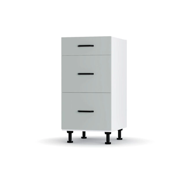 Modest Κάτω Ντουλάπι Συρταριέρα Γκρι  40x48x82 εκ