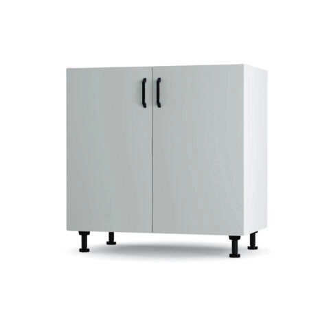 Modest Κάτω Ντουλάπι Νεροχύτη Γκρι 80x48x82cm