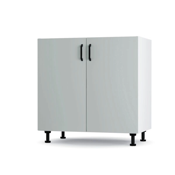 Modest Κάτω Ντουλάπι Νεροχύτη Γκρι 80x48x82cm