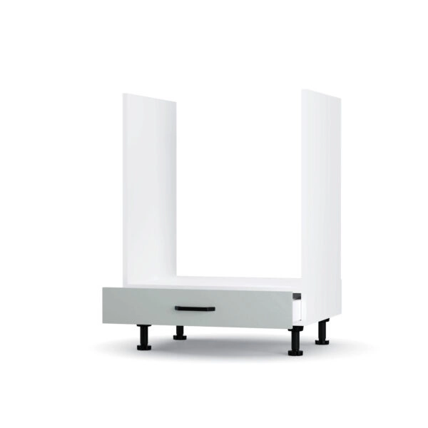 Modest Κάτω Ντουλάπι Φούρνου Γκρι 60x48x82cm