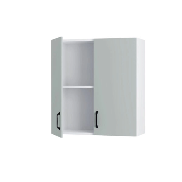 Modest Πάνω Ντουλάπι Γκρι 60x32x72εκ