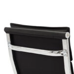 Καρέκλα γραφείου διευθυντη Mavel  PU μαύρo 55x62x100-110εκ