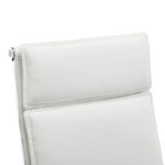 Καρέκλα γραφείου διευθυντη Mavel PU λευκό 55x62x100-110εκ