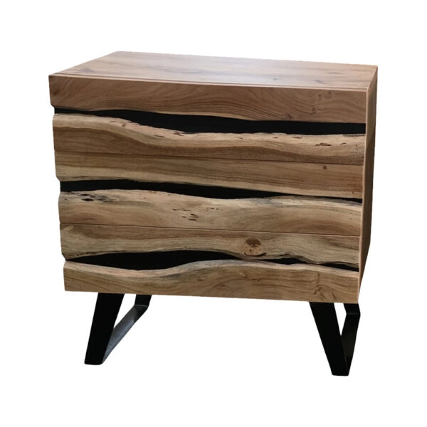 Σετ κρεβατοκάμαρας Imena 4τεμ μασίφ ξύλο 160x200εκ