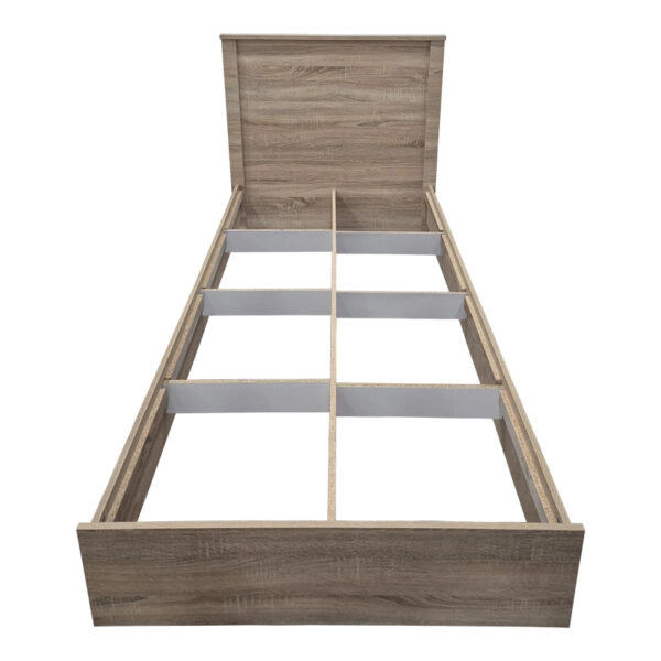 Κρεβάτι Athos  σε sonoma απόχρωση 90x190εκ