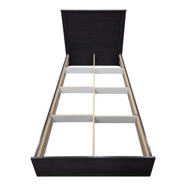 Κρεβάτι Athos σε wenge απόχρωση 90x190εκ