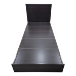 Κρεβάτι Athos σε wenge απόχρωση 90x190εκ