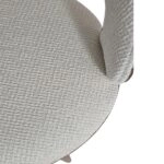 Artekko Toni Lux Εκρού Καρέκλα με Μπουκλέ Ύφασμα (51x60x83)cm