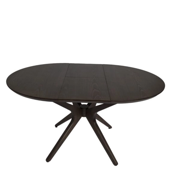 Artekko Mutfak Καφέ MDF Επεκτεινόμενη Τραπεζαρία (110+40x110x78)cm