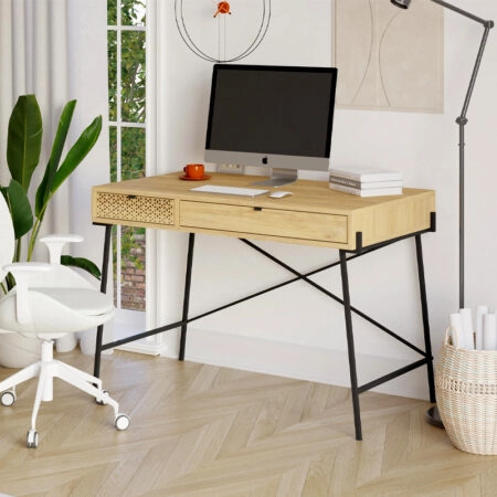 Γραφείο εργασίας Naive Megapap χρώμα sapphire oak 113