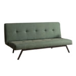 Καναπές - κρεβάτι Zola Megapap τριθέσιος υφασμάτινος χρώμα πράσινο 180x64x78εκ.