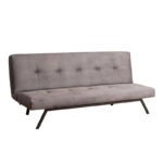 Καναπές - κρεβάτι Zola Megapap τριθέσιος υφασμάτινος χρώμα γκρι 180x64x78εκ.