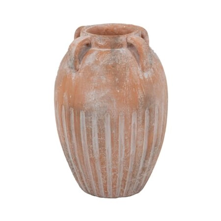 Artekko Candia Βάζο από Τερακότα (25.5x25.5x36)cm