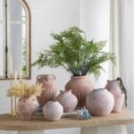 Artekko Candia Βάζο από Τερακότα (22x22x24.5)cm