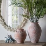 Artekko Candia Βάζο από Τερακότα (26x26x38)cm