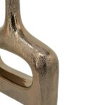 Artekko Lidded Μπρονζέ Κεραμικό Βάζο (23x7x33)cm