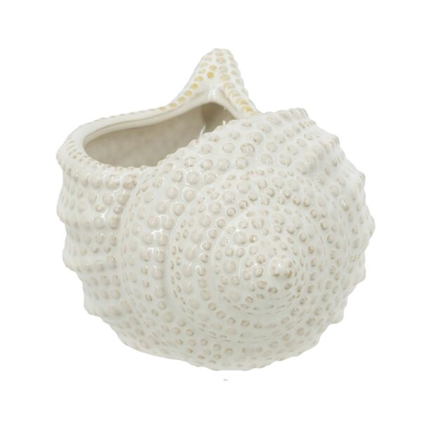 Artekko Andes Λευκό Κεραμικό Κασπώ (24x16.5x14)cm