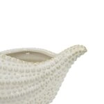 Artekko Andes Λευκό Κεραμικό Κασπώ (24x16.5x14)cm