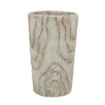 Artekko Cement Μπεζ Τσιμεντένιο Βάζο (18.5x18.5x29.5)cm