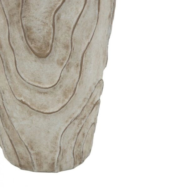 Artekko Cement Μπεζ Τσιμεντένιο Βάζο (18.5x18.5x29.5)cm