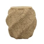 Artekko Cement Καφέ Τσιμεντένιο Κασπώ (25.5x25.5x25.5)cm