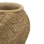 Artekko Cement Καφέ Τσιμεντένιο Κασπώ (25.5x25.5x25.5)cm