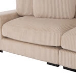 ΚΑΝΑΠΕΣ ΔΕΞΙΑ ΓΩΝΙΑ CRANFIELD HM3287.02R ΜΠΕΖ ΡΙΓΕ ΥΦΑΣΜΑ 313x169(γωνία)x80Υεκ.