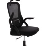 ΚΑΡΕΚΛΑ ΓΡΑΦΕΙΟΥ BLAZER HM1205.01 ΜΑΥΡΟ MESH-ΜΑΥΡΟΣ ΣΚΕΛΕΤΟΣ NYLON 60,5x47x85,5Υεκ.