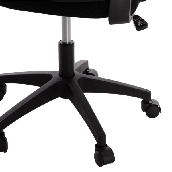 ΚΑΡΕΚΛΑ ΓΡΑΦΕΙΟΥ BLAZER HM1205.01 ΜΑΥΡΟ MESH-ΜΑΥΡΟΣ ΣΚΕΛΕΤΟΣ NYLON 60,5x47x85,5Υεκ.