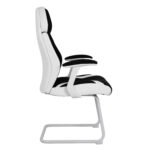 ΠΟΛΥΘΡΟΝΑ ZAHARA HM1102.02 ΣΕ ΧΡΩΜΑ ΜΑΥΡΟ ΜΕ ΑΣΠΡΟ 66,5x63x108cm