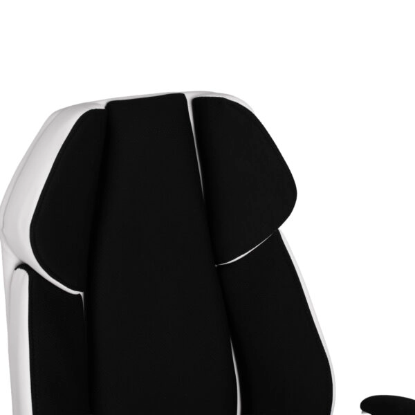 ΠΟΛΥΘΡΟΝΑ ZAHARA HM1102.02 ΣΕ ΧΡΩΜΑ ΜΑΥΡΟ ΜΕ ΑΣΠΡΟ 66,5x63x108cm