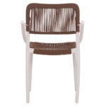 ΠΟΛΥΘΡΟΝΑ ΕΞ.ΧΩΡΟΥ STRIDER HM6391.01 ΛΕΥΚΟ ΠΟΛΥΠΡΟΠΥΛΕΝΙΟ--ΚΑΦΕ ΣΧΟΙΝΙ 57x53x80Υεκ.