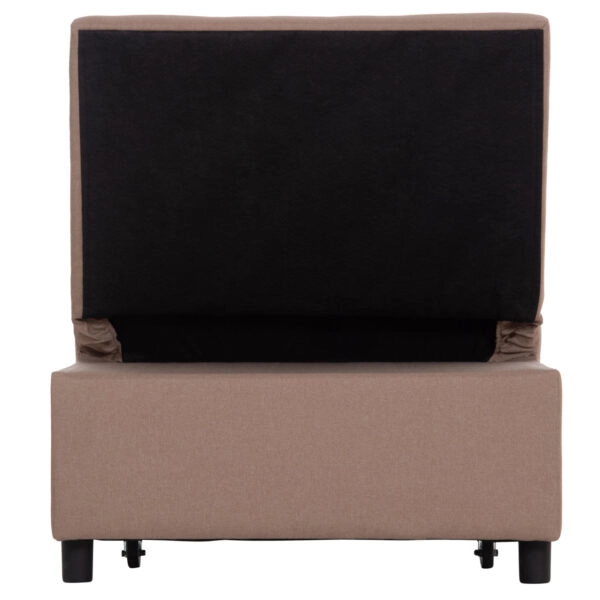 ΠΟΛΥΘΡΟΝΑ-ΚΡΕΒΑΤΙ LIBRE HM3295.03 ΜΠΕΖ ΥΦΑΣΜΑ 75x106x89Υεκ.