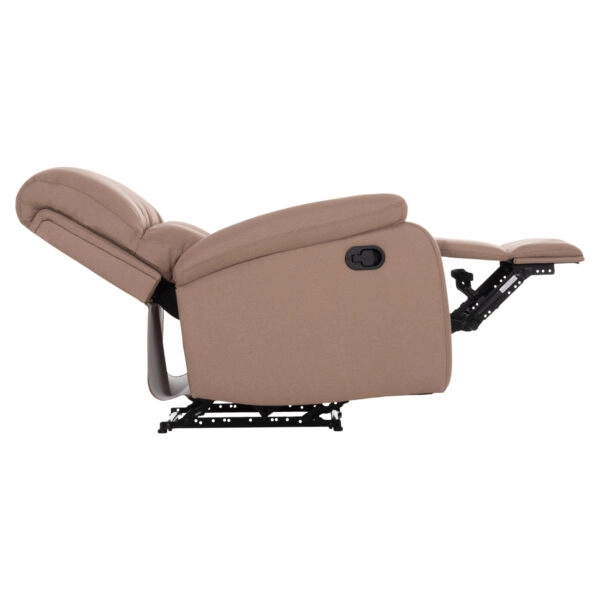 ΠΟΛΥΘΡΟΝΑ RELAX DIONI HM3296.03 ΜΠΕΖ ΥΦΑΣΜΑ 81x94x97Υεκ.