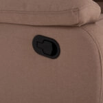 ΠΟΛΥΘΡΟΝΑ RELAX DIONI HM3296.03 ΜΠΕΖ ΥΦΑΣΜΑ 81x94x97Υεκ.