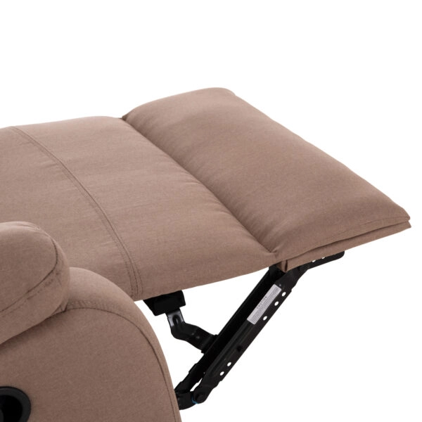 ΠΟΛΥΘΡΟΝΑ RELAX DIONI HM3296.03 ΜΠΕΖ ΥΦΑΣΜΑ 81x94x97Υεκ.