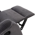 ΠΟΛΥΘΡΟΝΑ RELAX DIONI HM3296.11 ΓΚΡΙ ΡΙΓΕ ΥΦΑΣΜΑ 81x94x97Υεκ.