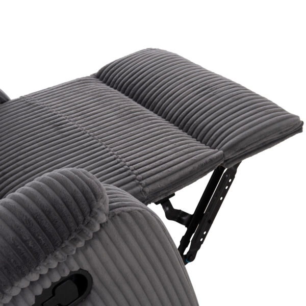 ΠΟΛΥΘΡΟΝΑ RELAX DIONI HM3296.11 ΓΚΡΙ ΡΙΓΕ ΥΦΑΣΜΑ 81x94x97Υεκ.