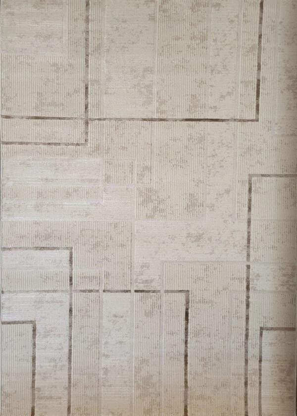 ΧΑΛΙ VELVET MODERN 9301/Cream - 200cm x 290cm